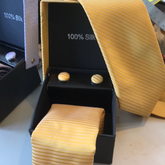 Men’s silk tie set - Picture 4 of 5